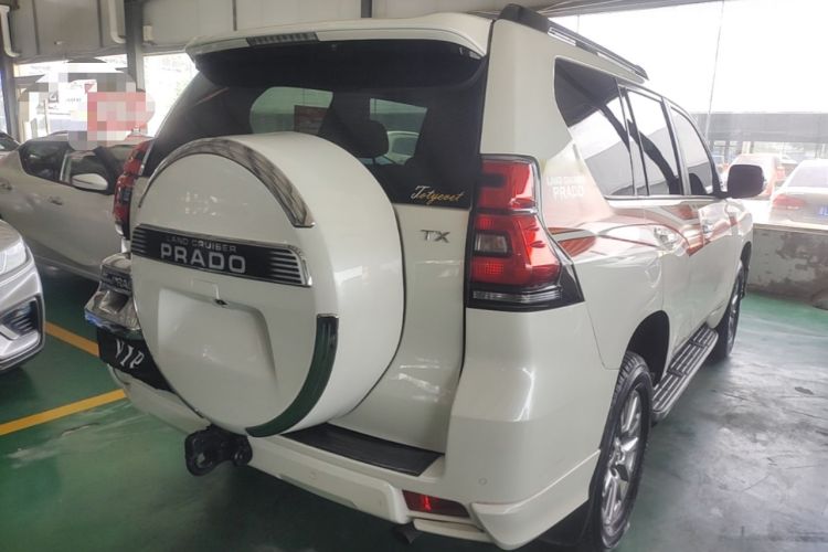 Used Toyota Prado 2019 3.5L Automatic TX-L Deluxe Edition with Rear-Mounted Spare Tire Rear Right 45 Deg