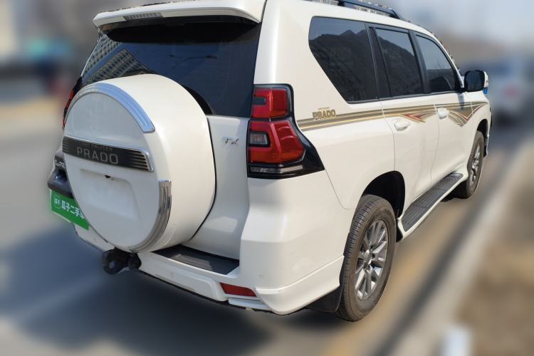 Used Toyota Prado 2019 3.5L Automatic TX-L Deluxe Edition with Rear-Mounted Spare Tire Rear Right 45 Deg