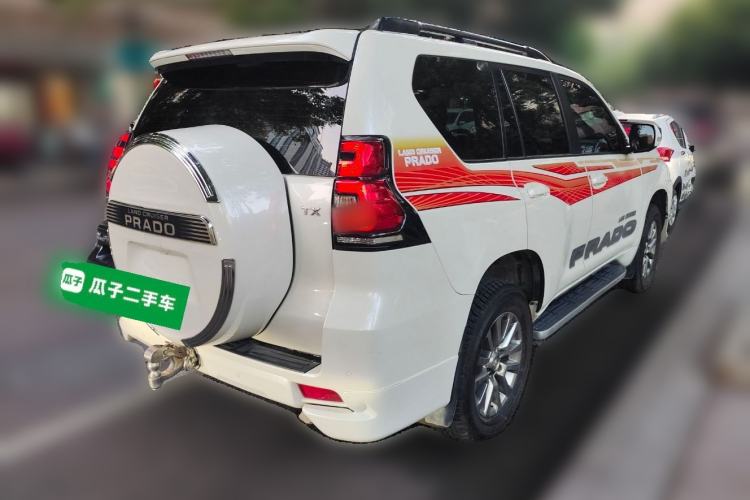 Used Toyota Prado 2019 3.5L Automatic TX-L Deluxe Edition with Rear-Mounted Spare Tire Rear Right 45 Deg