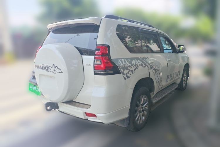 Used Toyota Prado 2019 3.5L Automatic TX-L Deluxe Edition with Rear-Mounted Spare Tire Rear Right 45 Deg
