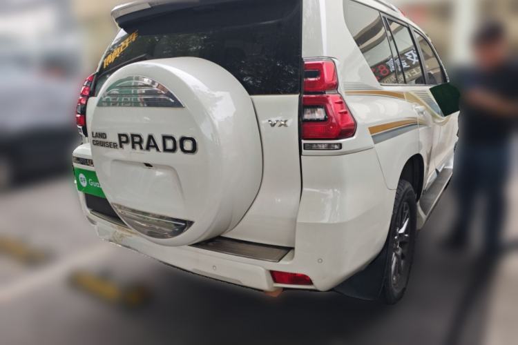 Used Toyota Prado 2019 2.7L TX-L Nine Air Systems External Mounting Sunroof – Middle East Rear Right 45 Deg