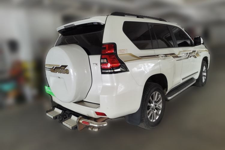 Used Toyota Prado 2019 3.5L Automatic TX-L Deluxe Edition with Rear-Mounted Spare Tire Rear Right 45 Deg