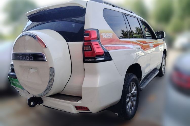 Used Toyota Prado 2019 3.5L Automatic TX-L Deluxe Edition with Rear-Mounted Spare Tire Rear Right 45 Deg