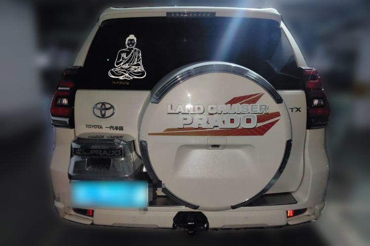 Used Toyota Prado 2019 3.5L Automatic TX-L Deluxe Edition with Rear-Mounted Spare Tire Rear