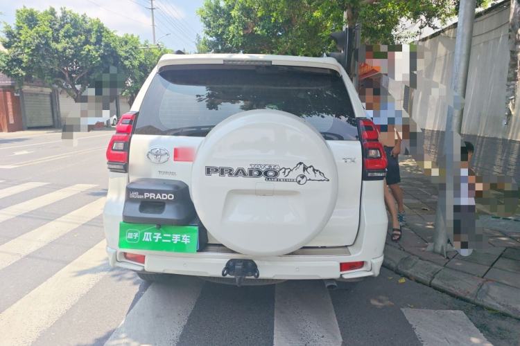 Used Toyota Prado 2019 3.5L Automatic TX-L Deluxe Edition with Rear-Mounted Spare Tire Rear