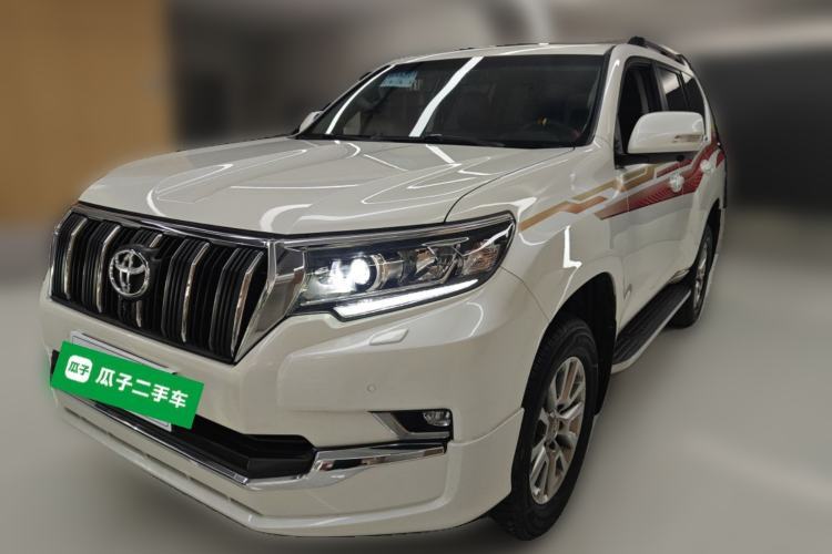 Used Toyota Prado 2019 3.5L Automatic TX-L Deluxe Edition with Rear-Mounted Spare Tire Guazi used car, China used car export, Used car for sale, Used cars, Cheapest cars for sale