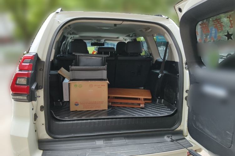 Used Toyota Prado 2019 3.5L Automatic TX-L Deluxe Edition with Rear-Mounted Spare Tire Trunk