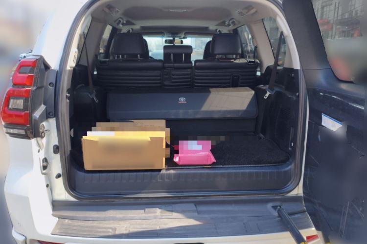Used Toyota Prado 2019 3.5L Automatic TX-L Deluxe Edition with Rear-Mounted Spare Tire Trunk