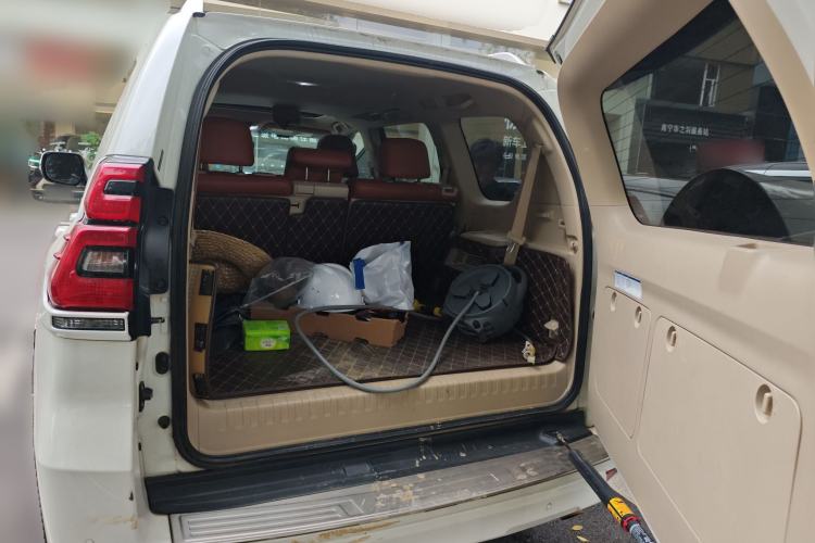 Used Toyota Prado 2019 2.7L TX-L Nine Air Systems External Mounting Sunroof – Middle East Trunk