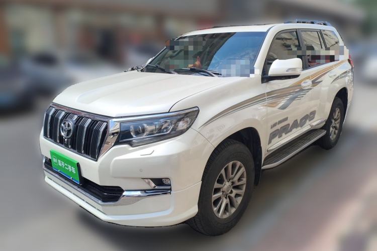 Used Toyota Prado 2019 3.5L Automatic TX-L Deluxe Edition with Rear-Mounted Spare Tire Guazi used car, China used car export, Used car for sale, Used  cars, Cheapest cars for sale