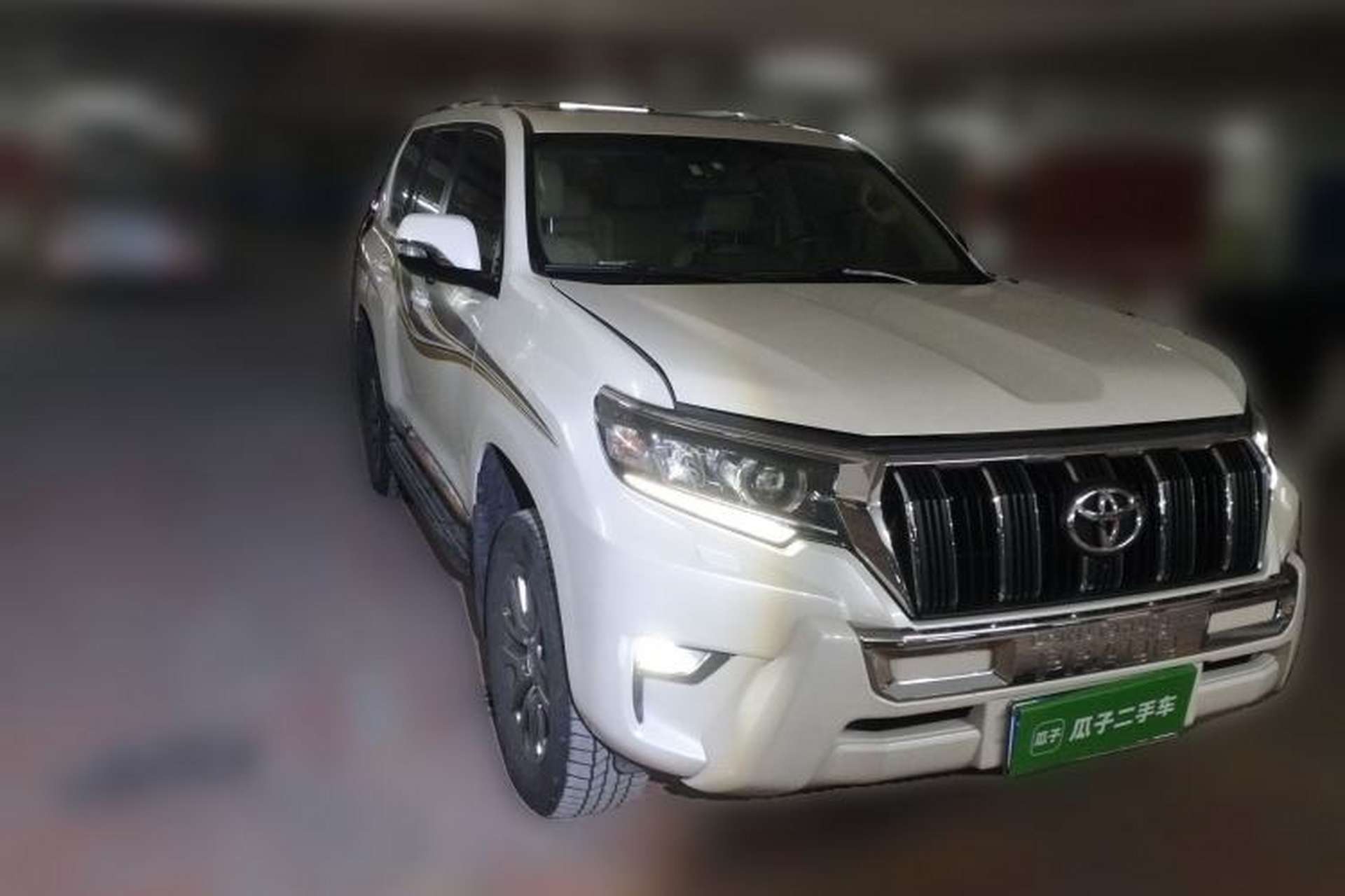 Used Toyota Prado  Front Right 45 Deg