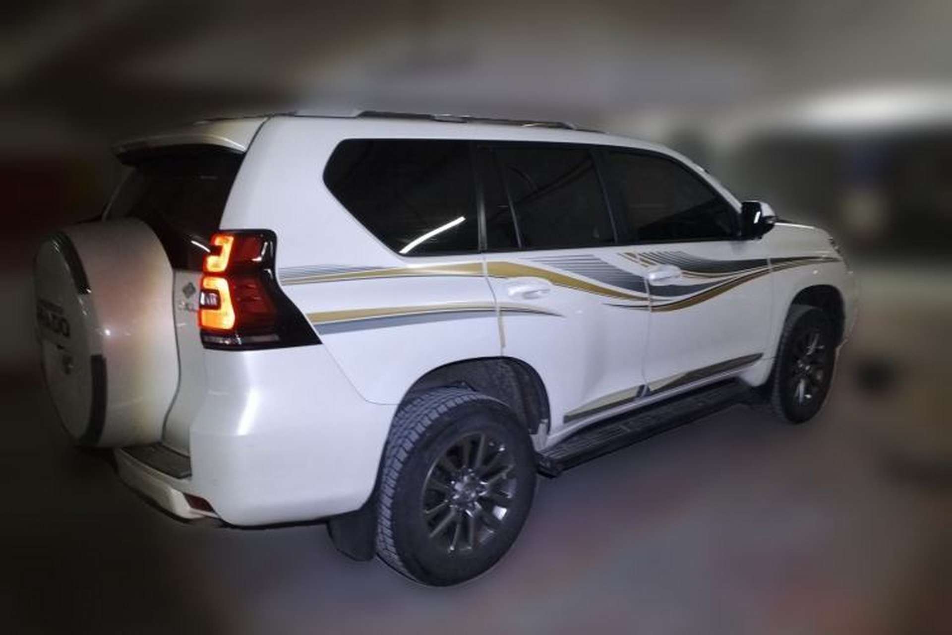 Used Toyota Prado  Rear Right 45 Deg