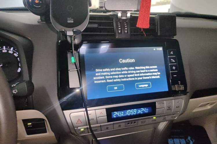 Used Toyota Prado  Audio And AC Panel