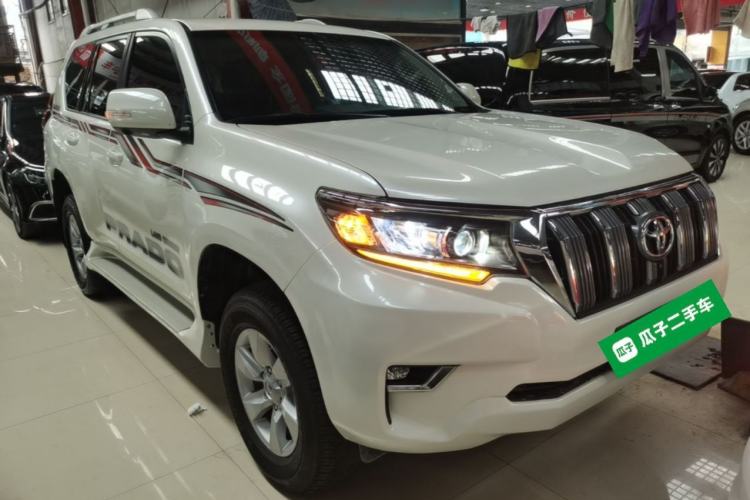 Used Toyota Prado 2022 2.7L Gasoline TX Trim Aluminum Wheels Low-Roof Configuration Base Version – Middle East Front Right 45 Deg