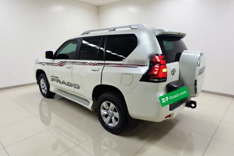 Used Toyota Prado 2022 2.7L Gasoline TX Trim Aluminum Wheels Low-Roof Configuration Base Version – Middle East Rear Left 45 Deg