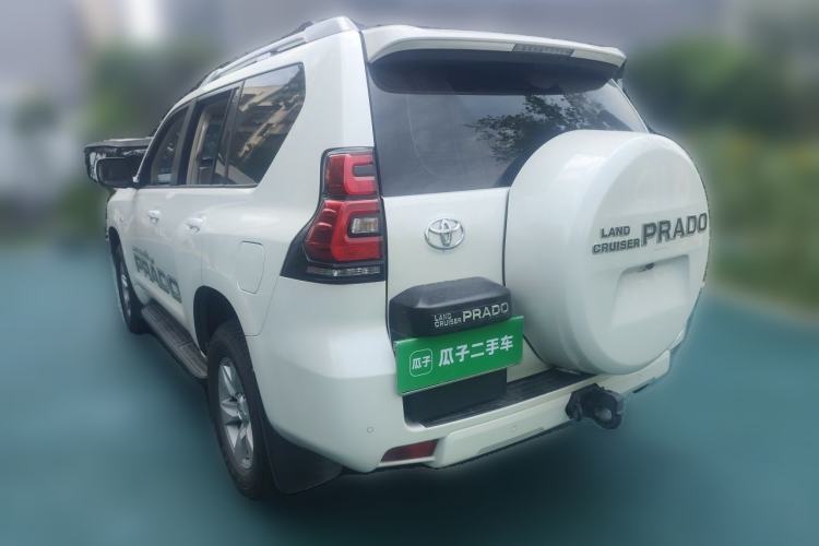 Used Toyota Prado 2022 4.0L TXL Dual Fuel External Tank No Sunroof – Middle East Rear Left 45 Deg