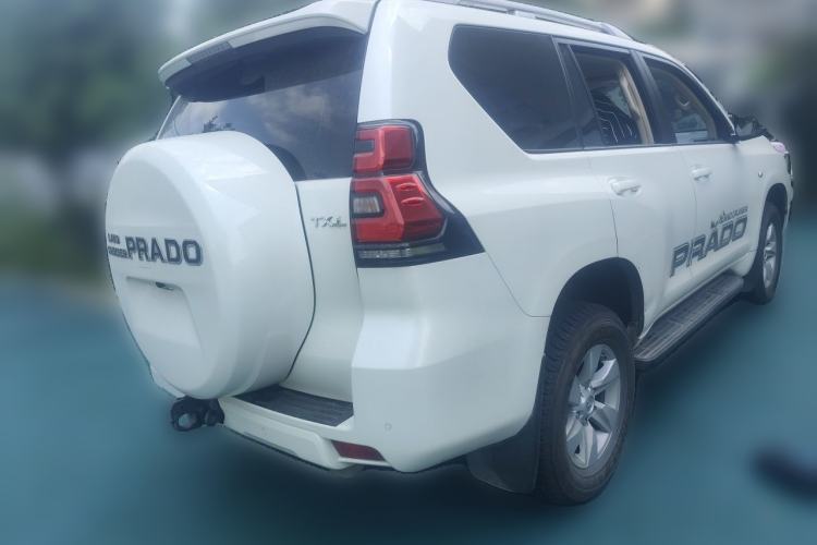 Used Toyota Prado 2022 4.0L TXL Dual Fuel External Tank No Sunroof – Middle East Rear Right 45 Deg