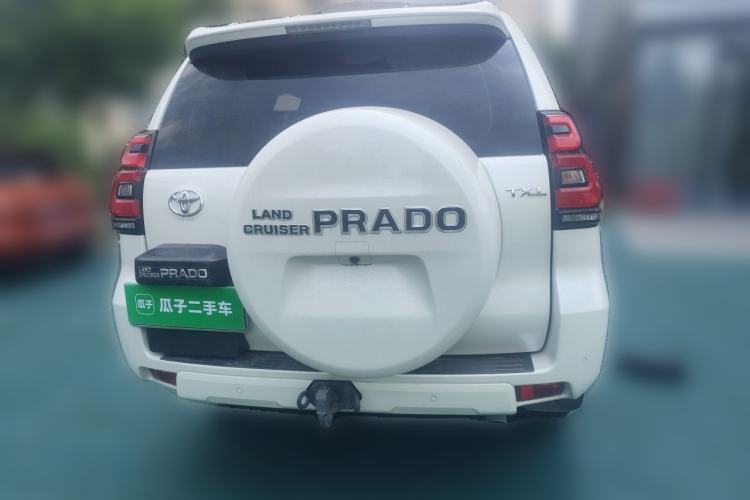 Used Toyota Prado 2022 4.0L TXL Dual Fuel External Tank No Sunroof – Middle East Rear