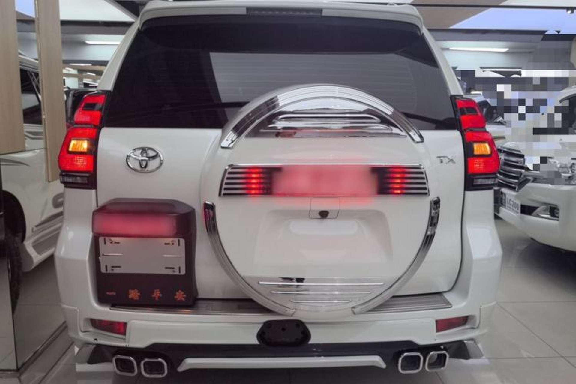 Used Toyota Prado  Rear