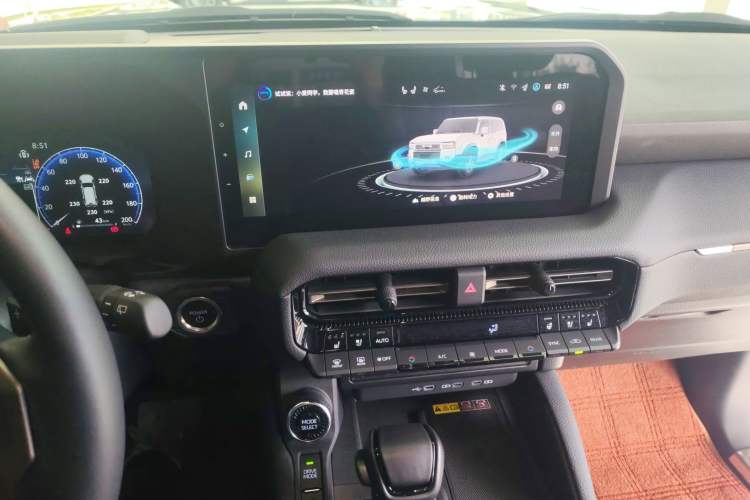Used Toyota Prado 2024 2.4T Wilderness WX Edition 6 Seats Audio And AC Panel