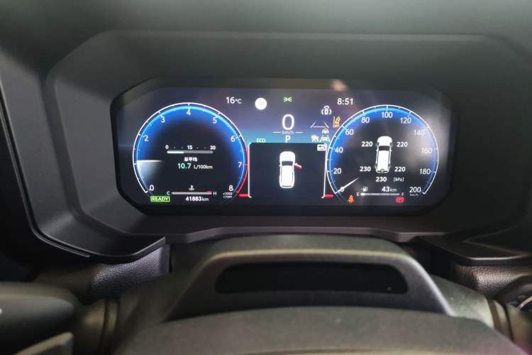 Used Toyota Prado 2024 2.4T Wilderness WX Edition 6 Seats Instrument Cluster