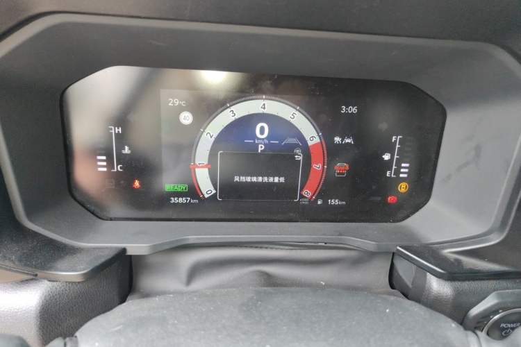 Used Toyota Prado 2024 2.4T Cross-Border BX Edition 5 Seats Odometer Close Up