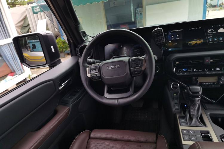 Used Toyota Prado 2024 2.4T Wilderness WX Edition 6 Seats Steering Wheel