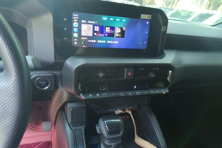 Used Toyota Prado 2024 2.4T Cross-Border BX Edition 5 Seats Audio And AC Panel