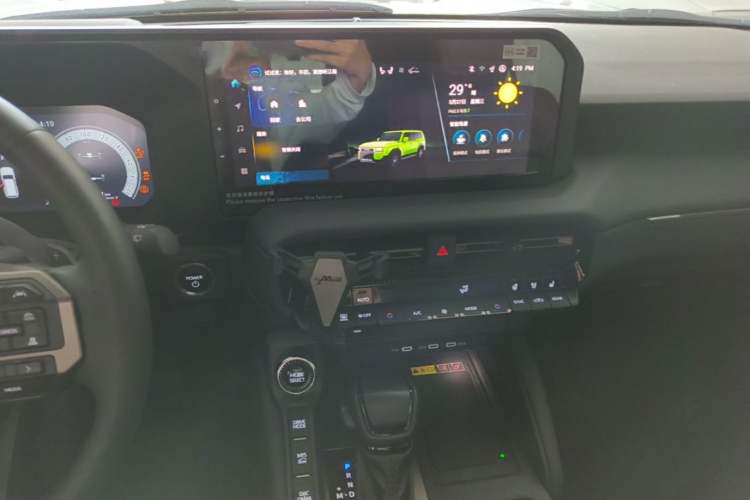 Used Toyota Prado 2024 2.4T Wilderness WX Edition 6 Seats Audio And AC Panel
