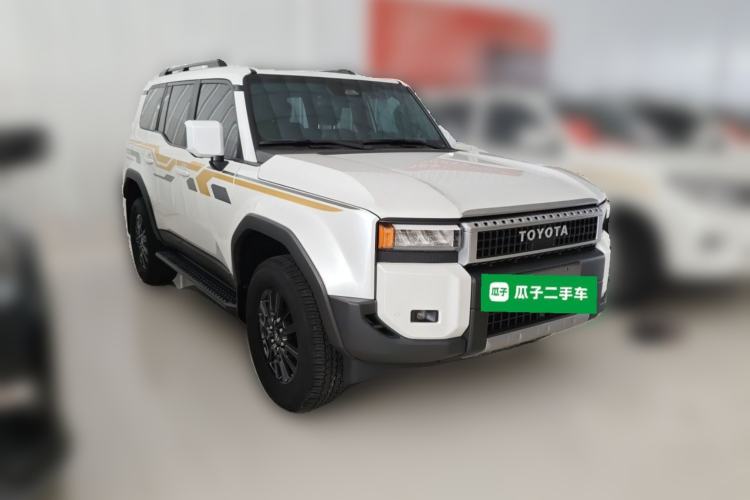 Used Toyota Prado 2024 2.4T All-Terrain TX Edition with 6 Seats Front Right 45 Deg