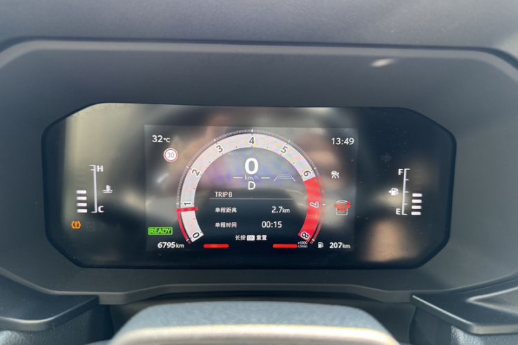 Used Toyota Prado 2024 2.4T All-Terrain TX Version 5 Seats Odometer Close Up