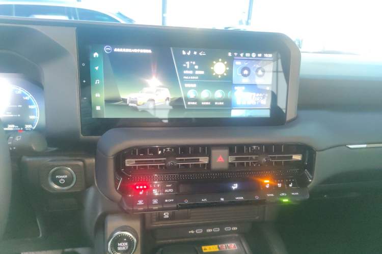 Used Toyota Prado 2024 2.4T Wilderness WX Edition 6 Seats Audio And AC Panel