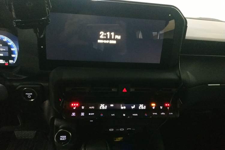 Used Toyota Prado 2025 2.4T Wilderness WX Edition 6 Seats Audio And AC Panel