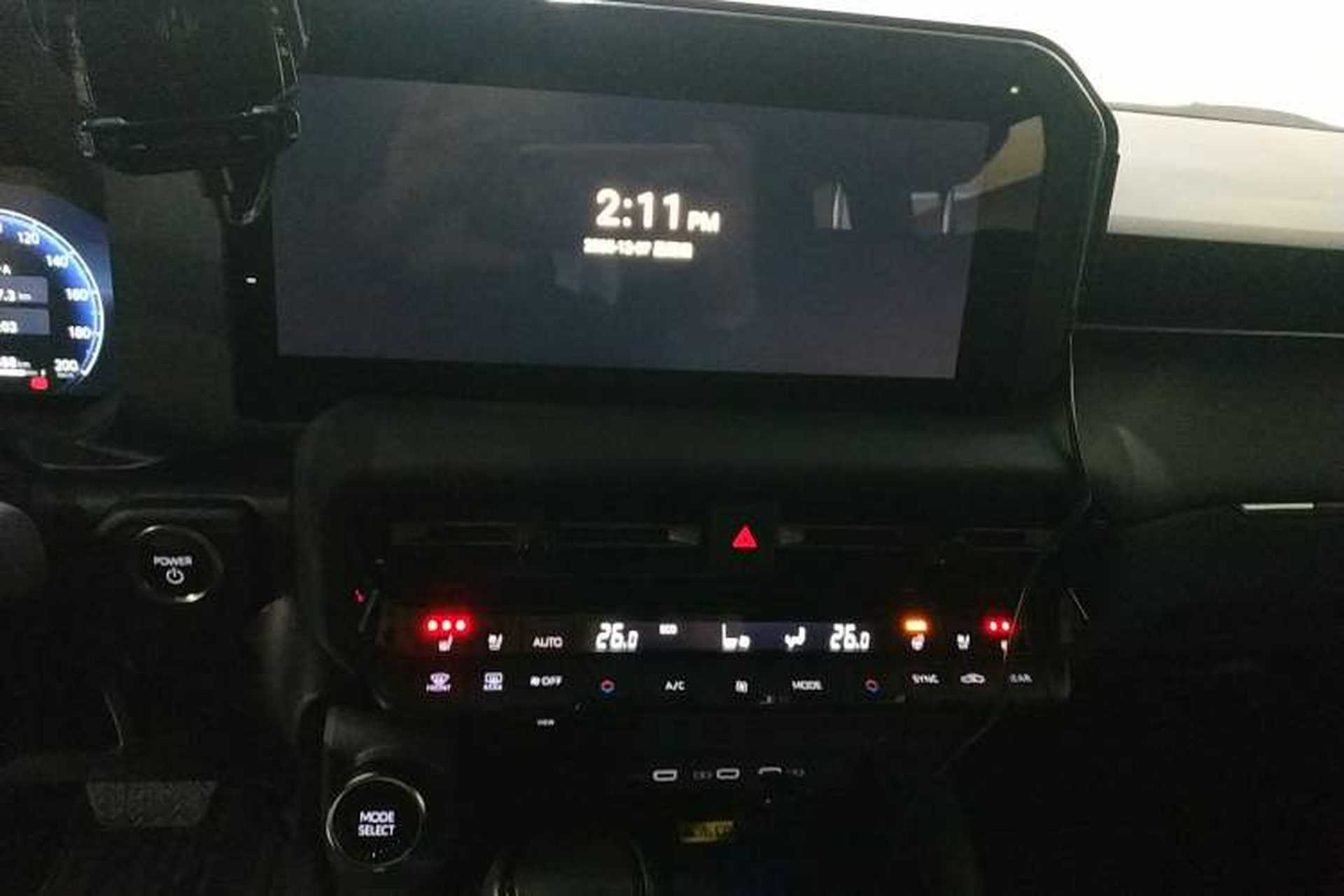 Used Toyota Prado 2025 2.4T Wilderness WX Edition 6 Seats Audio And AC Panel