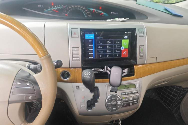Used Toyota Previa 2006 2.4L 7-Seater Luxury Edition Audio And AC Panel