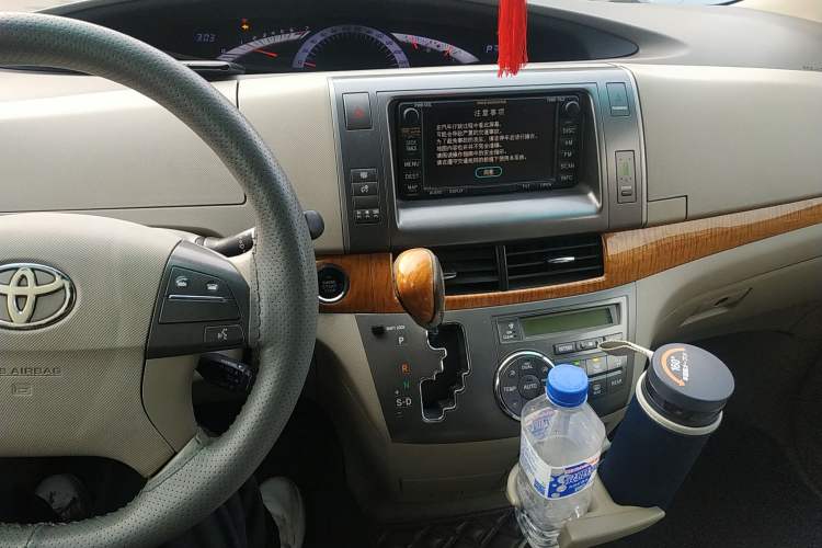 Used Toyota Previa 2006 2.4L 7-Seater Luxury Edition Audio And AC Panel