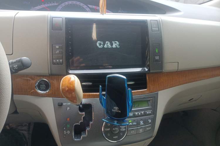 Used Toyota Previa 2007 3.5L 7-Seater Luxury Version Audio And AC Panel