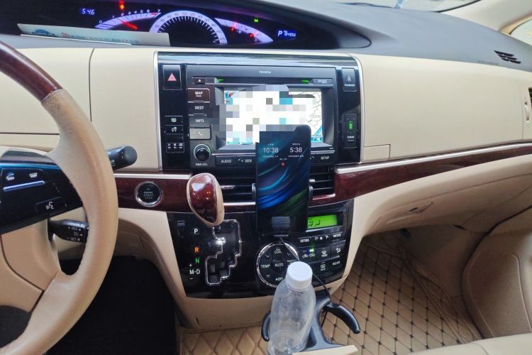 Used Toyota Previa 2012 2.4L 7-Seater Luxury Edition Audio And AC Panel