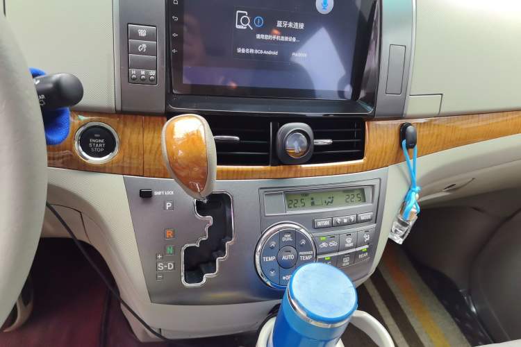 Used Toyota Previa 2012 3.5L 7-Seater Luxury Version Audio And AC Panel