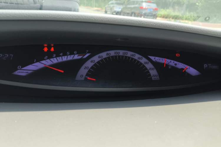 Used Toyota Previa 2012 2.4L 7-Seater Luxury Edition Instrument Cluster