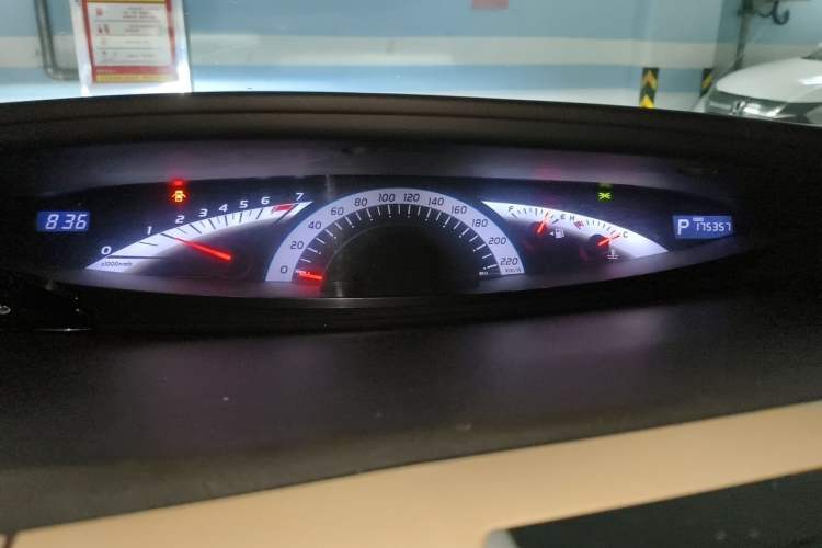 Used Toyota Previa 2012 2.4L 7-Seater Luxury Edition Instrument Cluster