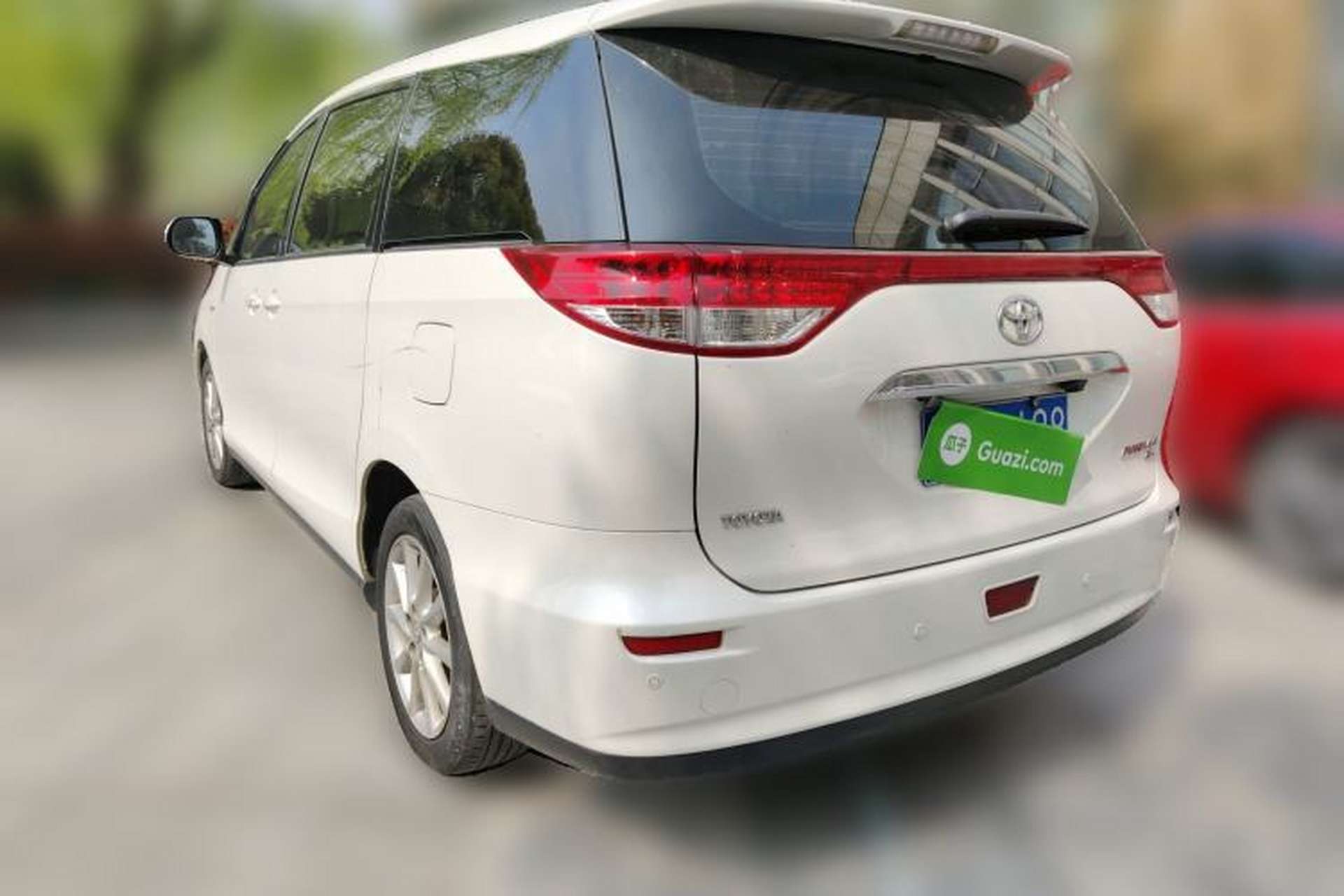 Used Toyota Previa 2012 3.5L 7-Seater Luxury Version Rear Left 45 Deg