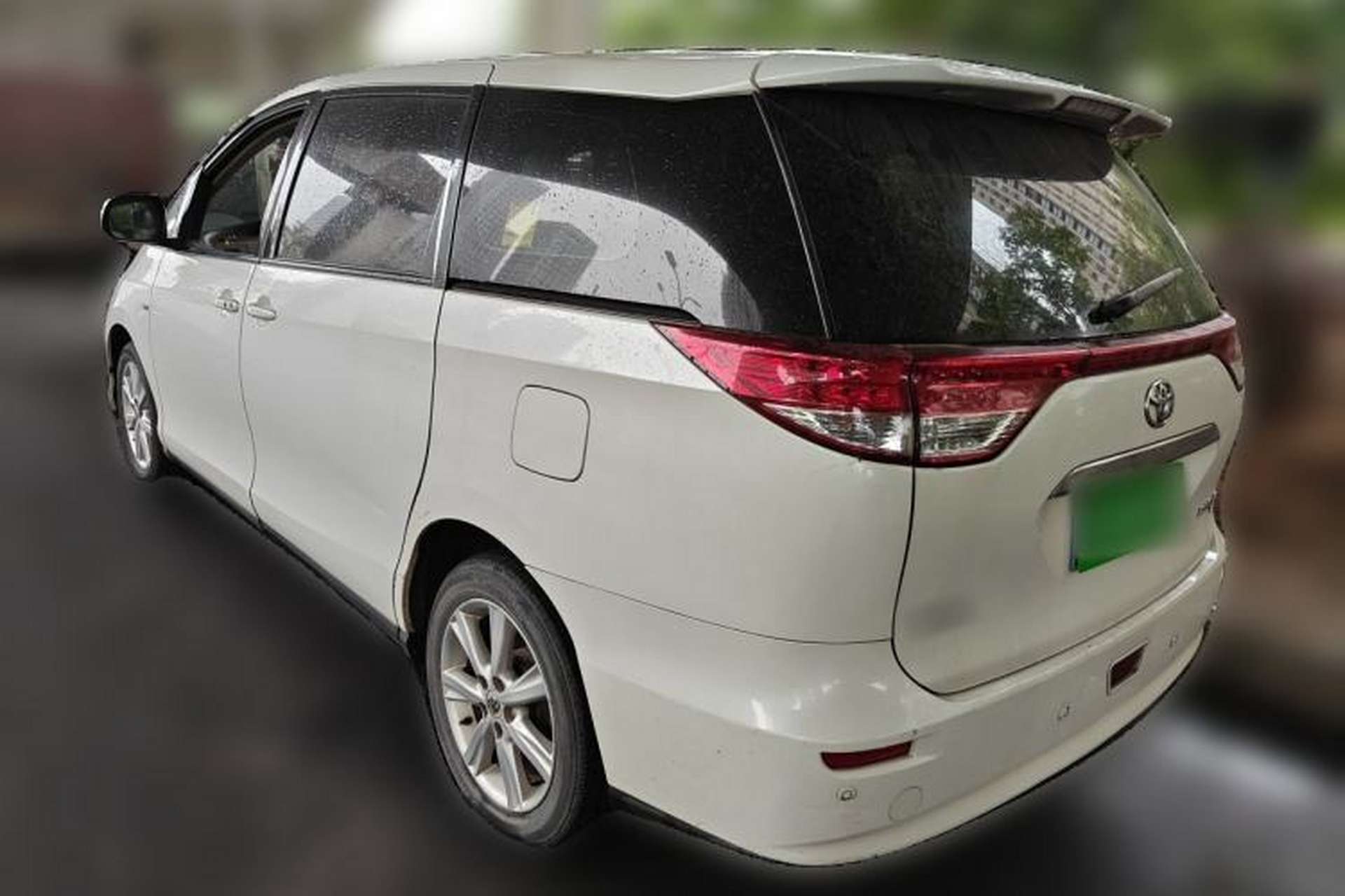 Used Toyota Previa 2012 2.4L 7-Seater Standard Edition Rear Left 45 Deg