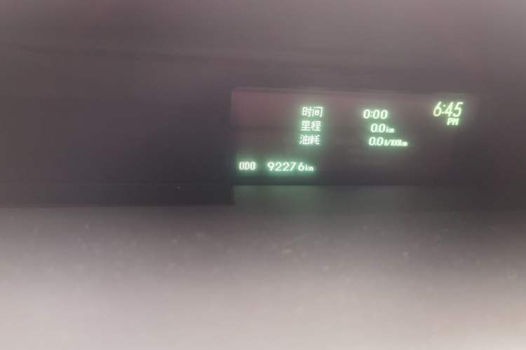 Used Toyota Prius 2012 1.8L Luxury Advanced Edition Odometer Close Up