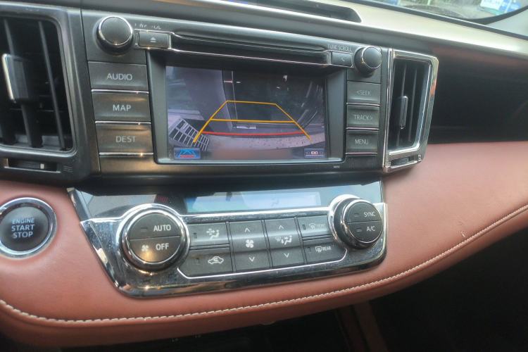 Used Toyota RAV4 2013 2.5L Automatic 4x4 Prestige Edition Audio And AC Panel