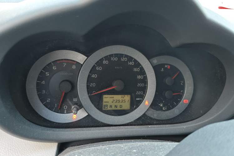 Used Toyota RAV4 2009 2.4L Automatic Luxury Navigation Edition Instrument Cluster