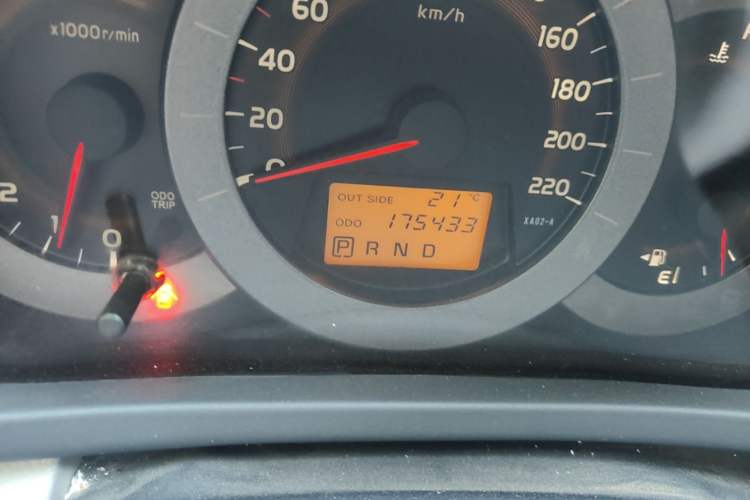 Used Toyota RAV4 2009 2.0L Automatic Classic Edition Odometer Close Up
