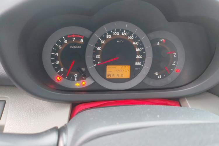 Used Toyota RAV4 2010 2.4L Automatic Deluxe Upgrade Edition Instrument Cluster