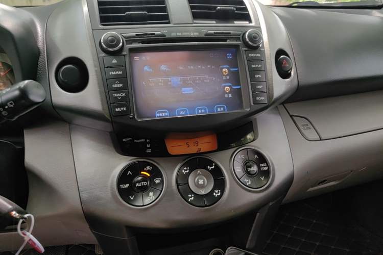 Used Toyota RAV4 2010 2.0L Automatic Deluxe Upgrade Edition Audio And AC Panel