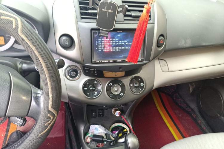 Used Toyota RAV4 2010 2.4L Automatic Deluxe Upgrade Edition Audio And AC Panel